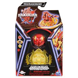 Include o minge Bakugan din 3 parti un cartonas-personaj si un cartonas poarta Foloseste cordonul de lansare inclus pentru a activa Bakugan-ul care se invarte si porneste in lupta Combina-ti Bakugan-ul cu sistemul de legare a bilei din mai multe parti Pur si simplu fixeaza partea de sus a personajului peste partea de jos si rostogoleste-te in Arena de Lupta Bakugan sau in seturile de antrenament Bakugan vandute separat Cu cat colectionezi mai multe cu atat mai multe vei putea 