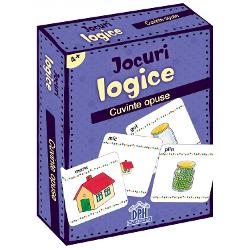 Un joc superdistractivCare este opusul meu Formarea perechilor de cuvinte cu sens opusAntreneaz&259; concentrarea &537;i dezvolt&259; rapiditatea &238;n g&226;ndire4 ani  2-4 juc&259;tori Specifica&539;iiPagini 48 jetoaneM&259;rimi Cutie - 9 x 125 cm Jetoane - 58 x 88 cmCopert&259; Cutie