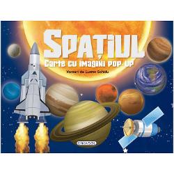 Bucura-te de aceasta carte pop-up despre spatiu joaca-te si invata lucruri uluitoare citind versurile