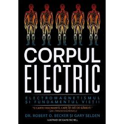 Corpul Electric spune fascinanta poveste a sinelui nostru bioelectric Robert O Becker un pionier in domeniul regenerarii si relatiei acesteia cu acei curenti electrici regasiti fiintele vii provoaca intelegerea mecanicista a corpului uman asa cum este ea stabilita in literatura Acesta a gasit indicii care sustina procesul de vindecare in teoria demult iesita din uz conform careia electricitatea este vitala vietii Dar pe cat de interesante sunt descoperirile lui Becker 