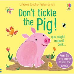 Youd better not tickle the pig because it just might oink if you do Babies and toddlers wont be able to resist pressing the soft touchy-feely patches to hear the different farm animals in this delightful novelty book After the pig cow sheep and horse have been tickled they all join in at the end making their noises along with a hilarious rendition of the Old Macdonald Had a Farm tune