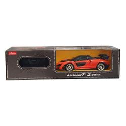 Copilul dumneavoastra se poate juca in voie cu masina cu telecomanda McLaren Senna scara 1 la 24 oferita de brandul international Rastar Nicio cursa nu este imposibil de castigat cu acesta masinuta replica oficiala cu licenta a modelului original construita cu mare atentie la detalii Masinuta are proportiile ideale pentru momente pline de distractie si amuzament avand dimensiunile in centimetri dupa cum urmeaza  1899252Masinuta functioneaza pe frecventa de 24GAlimentarea se face 