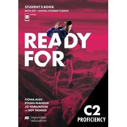 The bestselling READY FOR series has been helping students prepare for their exams for over twenty years The brand-new READY FOR C2 Proficiency continues to provide the in-depth exam training for which the course is knownREADY FOR sections focus on each paper of the exam in more detail ensuring that students feel fully confident before taking their exam In each unit all four language skills are systematically developed and practiced so even if students are not taking the exam 