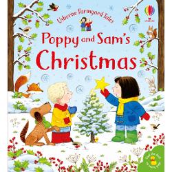 Its Christmas Eve on Apple Tree Farm and Poppy and Sam are excited - is that Santa they can see Join them and their animal friends as they wander the farm peeping through holes in the pages and trying to find the elusive Santa in this warm and cosy festive treat for little children