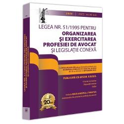 Legea nr 511995 pentru organizarea &537;i exercitarea profesiei de avocat&537;i legisla&539;ie conexa 2024Legisla&539;ia profesiei de avocatEdi&539;ie tiparita pe hârtie alba PUBLICATA CU AVIZUL UNBRp stylefont-weight 