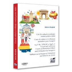 Aceasta lucrare este un ghid esential destinat celor care doresc sa exploreze si sa inteleaga complexitatea culturii si civilizatiei romanesti Conceput intr-un format accesibil si poliglot acest volum ofera o introducere comprehensiva in istoria arta traditiile si valorile Romaniei fiind dedicat atat studentilor internationali cat si celor pasionati de multiculturalism Acest curs nu este doar un material didactic ci si un instrument util pentru promovarea Romaniei la nivel 