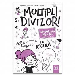 Titlul Multipli &537;i Divizori este un material educativ interactiv destinat copiilor din ciclul primar care faciliteaz&259; în&539;elegerea conceptelor de multipli &537;i divizori printr-o abordare intuitiv&259; &537;i practic&259; Pornind de la situa&539;ii-problem&259; inspirate din via&539;a de zi cu zi copiii sunt ghida&539;i pas cu pas s&259; descopere regulile matematice s&259; în&539;eleag&259; metodele &537;i s&259; aplice conceptele în mod 