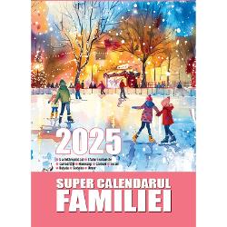 Super calendarul familiei 365 file 2025