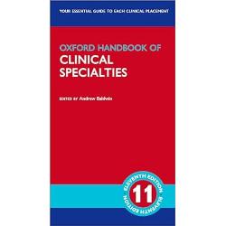 For over thirty years the Oxford Handbook of Clinical Specialties has guided students and junior doctors through their clinical placements renowned for providing all the information needed for both practice and revision in a deceptively small package Now in its eleventh edition the Handbook has been revitalized by an expanded team of specialty experts and junior doctors to guide readers through each of the specialties encountered through 