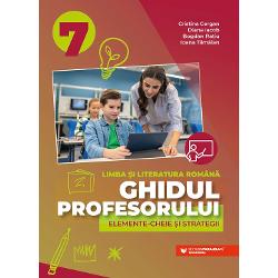 Ghidul profesorului Elemente-cheie &537;i strategii se adreseaz&259; profesorilor care utilizeaz&259; manualul de Limba &537;i literatura român&259; pentru clasa a VII-a autori Cristina Cergan Diana Iacob Bogdan Ra&539;iu Ioana T&259;m&259;ian publicat de Editura Paralela 45 câ&537;tig&259;tor al licita&539;iei organizate de Ministerul Educa&539;iei Este o resurs&259; care sprijin&259; procesul de predare 