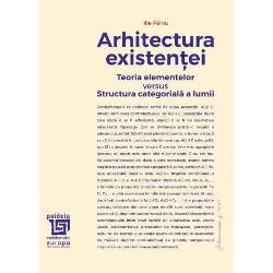 Continuând programul de cercetare asupra ontologiei analitice asupra doctrinei fiin&539;ei &537;i a realit&259;&539;ii fizice Ilie Pârvu – în încercarea de a identifica structura logic&259; a lumii – propune în acest volum o sintez&259; critic&259; a ontologiei analitice contemporane printr-un dialog cu „the new ontological turn” „Arhitectura existen&355;ei lucrarea cea mai 