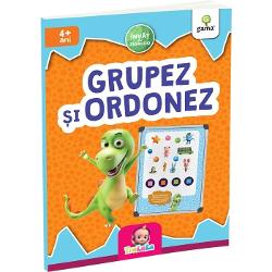 Grupez &537;i ordonez include diferite tipuri de activit&259;&539;i• clasificare dup&259; form&259;• clasificare dup&259; culoare• ordonare dup&259; m&259;rime• ordonare cresc&259;toare &537;i descresc&259;toare a numerelor• clasificarea fructelor &537;i legumelor• formarea de grupuri cu un anumit num&259;r de elemente