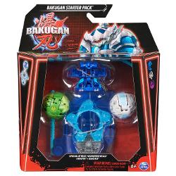 Acest set include 1 Bakugan Atac Special prin Rotire si 2 bile Bakugan de baza plus carti de joc pentru a intra in actiune Foloseste cardul de lansare si cordonul de lansare incluse pentru a activa Bakugan-ul rotitor Combina-ti Bakugan-ul cu ajutorul sistemului de legare a bilelor in mai multe parti Pur si simplu prinde partea de sus a personajului de partea de jos sisau inelul armei Atac Special si pregateste-te de lupta Cu cat colectionezi mai multe cu atat mai multe vei putea 