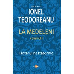 La Medeleni 3 vol-Ionel TeodoreanuRoman de atmosfera polifonic si autoreferential La Medeleni ramane una dintre operele de referinta ale autorului sau si chiar una dintre scrierile interbelice durabile Putini dintre criticii contemporani lui Ionel Teodoreanu s-ar fi asteptat probabil ca trilogia sa treaca cu bine proba timpului Insa astazi la aproape un veac de la aparitia cartii valentele sale de modernitate – lasand deoparte excesul metaforic si febricitatea 