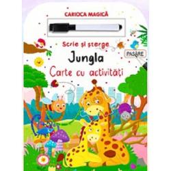 Jungla - Scrie si stergecarte reutilizabilacarioca speciala