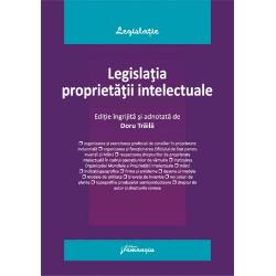 Lucrarea&nbsp;Legislatia proprietatii intelectuale&nbsp;se adreseaza in principal studentilor facultatilor de drept care au in programa disciplina&nbsp;dreptul proprietatii&nbsp;intelectuale fiind structurata pe doua parti astfel partea I&nbsp;Proprietatea industriala cuprinde 27 de acte normative dispozitii generale; marci indicatii geografice firme; desene si modele; modele de utilitate; 