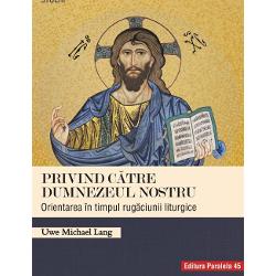 Sintez&259; holist&259; &351;i integratoare a publica&355;iilor pe aceast&259; tem&259; pornind de la principiul analizei surselor istorice al interpret&259;rii teologice &351;i p&226;n&259; la principiul eficacit&259;&355;ii practicii pastorale contemporane lucrarea lui UM Lang este cel mai bun studiu &351;tiin&355;ific cu privire la gestul orient&259;rii liturgice Autorul c&259;r&355;ii interpreteaz&259; sursele cu acribie &351;i rigoare &351;tiin&355;ific&259; iar 