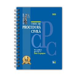 Lucrarea Codul de procedura civila Ianuarie 2025 editie spiralata tiparita pe hartie alba de calitate superioara si ingrijita de prof univ dr Dan Lupascu contine textul Codului de procedura civila actualizat imbogatit cu dispozitii de aplicare decizii ale Curtii Constitutionale recursuri in interesul legii hotarari prealabile taxe judiciare de timbru extrase din OUG nr 802013 cu recentele modificari numeroase dispozitii conexe si referinte legislative deosebit de 