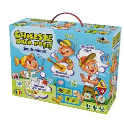 &nbsp;Pentru&nbsp;Baieti FeteVarsta&nbsp;4 - 5 ani 5 - 7 ani 7 - 10 aniBrand&nbsp;Noriel Games&bdquo;Ghiceste daca poti&ldquo; este jocul palpitant in care un jucator trage un cartonas si mimeaza imaginea de pe el numai 