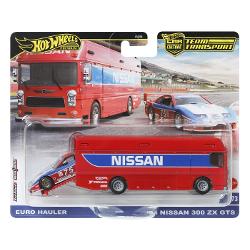 Sortimentul prezinta modele premium de transportatoare la scara 164 ce sunt cautate si indragite atat de copii cat si de adulti colectionarii si pasionatii din intreaga lume Realizate cu multa atentie la detalii si decoruri realiste foarte apreciate de cunoscatori Sunt compatibile cu pistele si seturile de joaca Hot Wheels achizitionate separat si prind o viteza uluitoare pe pista Transportatoarele vin impreuna cu o masina sport Hot Wheels Fiecare se vinde separat in functie de 