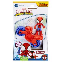 Este timpul Spidey Aceste jucarii Spidey and His Amazing Friends vin cu o silueta si o motocicleta pentru o joaca plina de actiune Silueta de 25 inci poate merge cu adevarat cu bicicleta astfel incat prescolarii isi pot imagina ca se vor ajuta cu echipa Spidey Cu aceste seturi de figurine si vehicule Marvel prescolare distractia este la o plimbare distanta Aceste seturi de jucarii Spidey sunt cadouri grozave de sarbatori sau de ziua de nastere pentru copiii de la 3 ani in sus care iubesc 