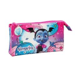 Penar triplu Vampirina 12cm - alege cele mai noi rechizite pentru micuta ta Vee aceasta vampirita dragalasa va fi adorata de orice fetita