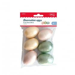 D&259; via&539;&259; proiectelor tale creative cu Ou&259;le decorative de la DACOart Perfecte pentru activit&259;&539;i de craft decorarea mesei de Pa&537;te sau realizarea aranjamentelor festive aceste ou&259; din polistiren sunt u&537;or de pictat decorat &537;i personalizat dup&259; preferin&539;ele taleCaracteristici produsCantitate 6 buc&259;&539;iMaterial polistirenDimensiune 35 cm x 55 
