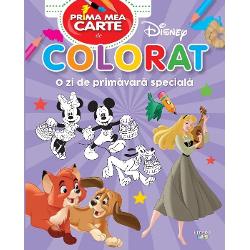 Disney Prima mea carte de colorat O zi de primavara speciala