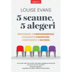 Pornind de la Programul de leadership 5 Scaune 5 Alegeri pe care l-a conceput Louise Evans a scris aceast&259; carte de dezvoltare personal&259; care ne ofer&259; instrumentele pentru a alege atitudinea potrivit&259; &537;i a contribui con&537;tient la fericirea &537;i la succesul tuturor