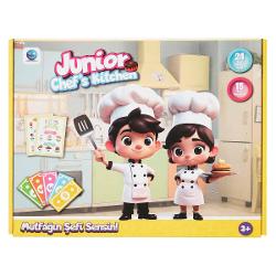 E&537;ti preg&259;tit pentru un joc delicios &537;i distractiv cu Smile Games Tu esti bucatarul Pune-&539;i p&259;l&259;ria de buc&259;tar &537;i începe s&259; preg&259;te&537;ti mâncareaÎnainte de a oferi oaspe&539;ilor t&259;i un osp&259;&539; delicios mai întâi întoarce cutia cu susul în jos Pentru a începe s&259; g&259;te&537;ti scoate toate ingredientele din cutie &537;i 
