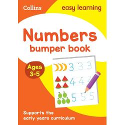Level EYFSSubject MathsBursting with motivating numbers activities for Ages 3-5Fully in line with the Early Years Foundation Stage this Maths book provides reassurance whilst supporting your child’s learning at homeCombining useful 