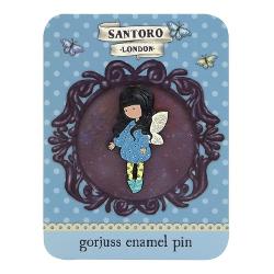 Insigna email Gorjuss Bubble Fairy o insigna de metal speciala cu noul personaj din gama Gorjuss - o zana adorabila pentru micuta taInsigna email Bubble Fairy Gorjuss de la Santoro London o ilustreaza pe micuta&160;Tall Tails&160;intr-un pin metalic foarte cool pentru tinute casualDimensiuni 115 x 85 cmMaterial Metal