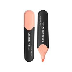 Textmarker Schneider Job Pastel perfect pentru eviden&539;iere pe hârtie standard de copiator &537;i de faxPoate eviden&539;ia mai mult de 15000 de cuvinteCulori trendy pastelate puternic vizibile cu str&259;lucire maxim&259;Produs premiat cu iF &537;i Reddot Design AwardVârf te&537;itGrosime de scriere 1-5 mmCorp din polipropilen&259; complet reciclabilCapacul are clip de 