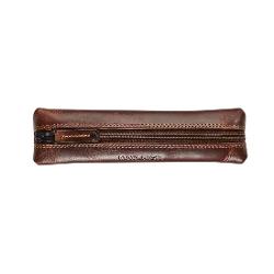Penar din piele pentru toate instrumentele tale de scrisRealizat din piele natural&259; full grain t&259;b&259;cit&259; vegetal cu finisaj uleios pull-up Extra bine uleiat&259; astfel încât zgârieturile se estompeaz&259; prin frecarep 