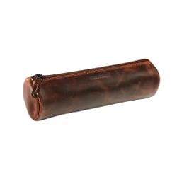 Penar mare din piele pentru toate instrumentele tale de scrisTHE ORIGINAL – adic&259; piele natural&259; full grain t&259;b&259;cit&259; vegetal cu finisaj uleios pull-up Extra bine uleiat&259; astfel încât zgârieturile dispar 