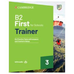 B2 First for Schools Trainer 3 contains six full practice tests plus easy-to-follow expert guidance and tips designed to guarantee exam successThe with answers edition can be used to practice the exam at home or in class providing an excellent opportunity for teachers and students to familiarise themselves with the B2 First for Schools examination format The 