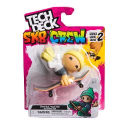 &Icircnvata cum sa faci fingerboarding cu noul Tech Deck Echipa Sk8  Fiecare pachet vine cu o placa Tech Deck si un membru al Echipei Sk8 pentru a incepe colectia Cu 6 figuri Echipa Sk8 de colectionat imbunatateste-ti abilitatile pentru a stapani miscari precum ollies si power slides Pune-ti membrul echipei de skateboarding pe puntea de skateboard si incepe sa exersezi Scaneaza codul QR pentru tutoriale video pentru a studia miscarile preferate Ia-ti Echipa Sk8 intr-o aventura cu 