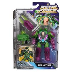 Porniti in aventuri legendare cu eroii Metal Force Patrunde in lumea DC cu colectia noastra Metal Force Heroes cu figurine de 109 cm ale unor personaje emblematice precum Gorilla Grodd Blue Beetle Brainiac Lex Luthor Batman si Superman fiecare purtand armuri metalice deosebite gata de actiune De la geniul strategic al lui Brainiac la puterea de neegalat a lui Superman aceste figurine aduc noi niveluri de aventura cu modelele lor detaliate si dimensiunea compacta perfecte pentru 
