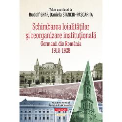 Coeditare cu Academia Român&259; Centrul de Studii TransilvaneTraducerea textelor din limba german&259; de Susanne SzabadkaiImediat dup&259; Primul R&259;zboi Mondial vechea ordine statal&259; a Europei s-a pr&259;bu&351;it locul ei fiind luat de una nou&259; R&259;zboiul a influen&355;at &351;i procesul de formare a statului na&355;ional al românilor în contextul pr&259;bu&351;irii Imperiului Habsburgic &351;i a celui &355;arist 