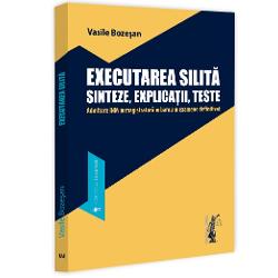 Prin prezenta lucrare autorul judecator &537;i formator la Institutul Na&539;ional al Magistraturii propune un instrument nou pe pia&539;a editoriala – util &537;i în principiu suficient − pentru în&539;elegerea rapida a normelor &537;i asimilarea cuno&537;tin&539;elor juridice necesare pentru abordarea cu succes a examenelor în a caror tematica este inclusa materia executarii silite Cuprinsul 