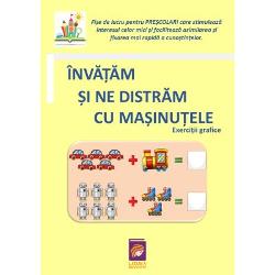 Aceast&259; carte ofer&259; fi&537;e de lucru cu ma&537;inu&539;ele &537;i alte mijloace de transport care îi vor &539;ine pe micu&539;i implica&539;i &537;i entuziasma&539;i stimulându-le curiozitatea &537;i imagina&539;iaAvem &537;i câteva sfaturi de care v&259; rug&259;m s&259; &539;ine&539;i cont- Încuraja&539;i copiii s&259; petreac&259; un anumit interval de timp zilnic lucrând la activit&259;&539;ile din carte 