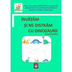 Aceast&259; carte ofer&259; fi&537;e de lucru cu dinozauri care îi vor &539;ine pe micu&539;i implica&539;i &537;i entuziasma&539;i stimulându-le curiozitatea &537;i imagina&539;ia mai mult atunci când petrece&539;i timp al&259;turi de copii în timp ce parcurg cartea de activit&259;&539;iAvem &537;i câteva sfaturi de care v&259; rug&259;m s&259; &539;ine&539;i cont Încuraja&539;i copiii s&259; petreac&259; un anumit 