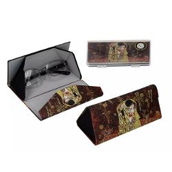 Toc pliabil pentru ochelari – Klimt – S&259;rutul 16 cmElegan&539;&259; atemporal&259; într-un format compact Acest toc pliabil pentru ochelari decorat cu celebra oper&259; S&259;rutul de Gustav Klimt îmbin&259; rafinamentul 