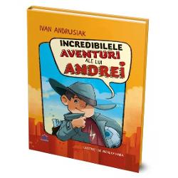 Incredibilele aventuri ale lui Andrei de Ivan Andrusiak este o carte amuzant&259; &537;i plin&259; de peripe&539;ii perfect&259; pentru copiii de 9–12 ani care iubesc pove&537;tile cu haz &537;i un strop de magieAndrei Dragomir poreclit de colegi „Marmota” vrea cu orice pre&539; s&259; scape de aceast&259; etichet&259; &537;i s&259; demonstreze c&259; este curajos &537;i demn de încredere Îns&259; în încerc&259;rile lui 