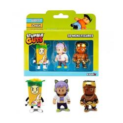 Stumble Guys - 3 Mini Figurine 3D S2 N00061130