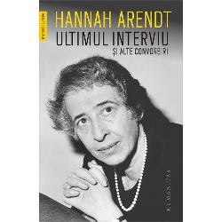 Traducere de Cristina Cioab&259; &537;i Liliana Donose Samuelsson „Gândurile nu sunt periculoase pentru simplul motiv c&259; gândirea îns&259;&351;i este o întreprindere periculoas&259;… Cred c&259; a nu gândi este &351;i mai periculos“ – Hannah Arendt Convorbirile reunite în acest volum se întind de-a lungul unui deceniu între 1964 &351;i 1973 când Hannah 