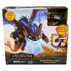 Pregateste-te pentru cea mai spectaculoasa versiune Dragonul Ultimate Plasma Blast vine cu aripi impresionante de 63 cm si efecte spectaculoase de lumina si sunet Activeaza functia de plasma pentru a vedea cum lanseaza un atac vizual uimitor perfect pentru a recrea scene epice din How to Train Your Dragon Figurina articulata si interactiva ideala pentru fanii universului DreamWorks Aripi cu anvergura de 63 cm Lumini si sunete activate prin apasare Efect special de plasma pentru joaca 