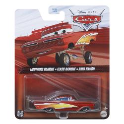 Acesta masinuta este realizata foarte in detaliu cu o culoare impecabila deci nu poate lipsi din colectia ta Joaca cu acest model ne ajuta sa retraim scenele favorite din filmul Cars de la Disney Pixar Masinuta este construita la o scara de 1 la 55 cu o dimensiune aproximativa de 9-10cm Este construita din metal si are si parti din plastic Intra in universul Cars3 o lume plina de aventuri automobilistice Acest set contine personajul Rayo Ramon McQueen