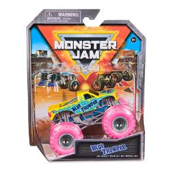 Masina oficiala a spectacolului Monster Jam Un vehicul hiper detaliat fidel eroilor spectacolului cu un aspect agresiv si suspensii realiste pentru a face cascadoriile intr-un mod cat mai spectaculos Macheta este metalica si foarte bine realizata Foarte rezistenta Monster Jam ofera mai multe detalii si grafica decat oricand Cu anvelopele oficiale BKT jante cromate stilizate si un sasiu autentic cu detalii cromate acest camion monstru intruchipeaza stilul si volanul omologului sau din 