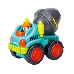 Fiecare vehicul de superconstructie are roti care ruleaza care il fac usor de impins si de alunecat pentru joaca in interior sau in aer liber Marginile rotunjite fac aceste vehicule usor de tinut in mana Masinutele sunt realizate din plastic de inalta calitate si durabilitate fiind perfecte pentru joaca atat in interior cat si in exterior Sunt usor de apucat de mainile mici si piese reglabile pentru ridicare transport si mutareJucarie dura si interesanta dimensiuni mici si 